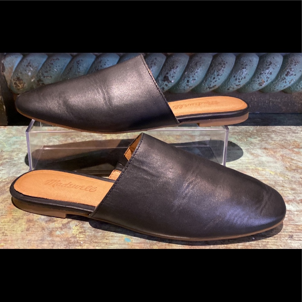 Madewell mule leather slip-ons size 7